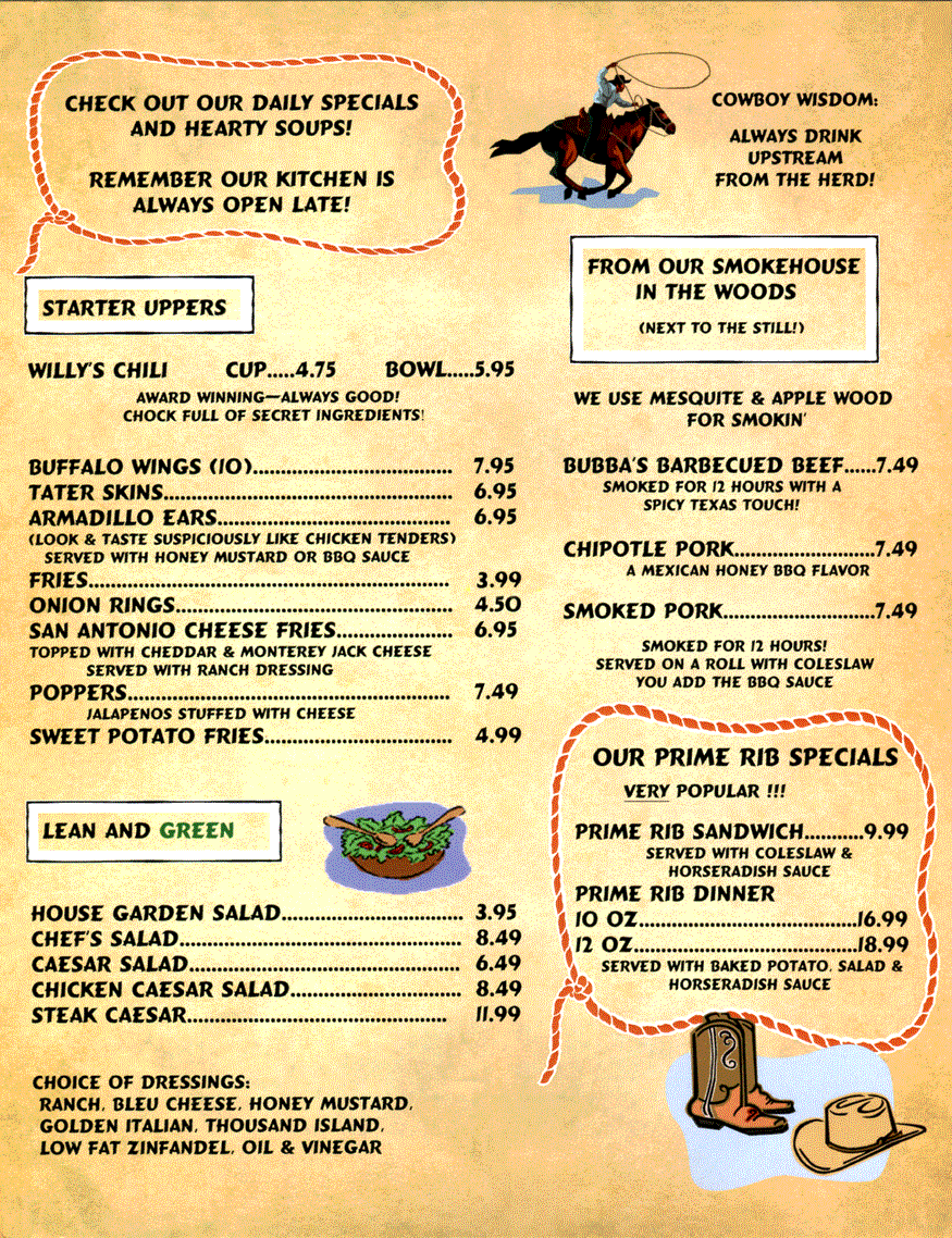 Get fresh homemade food at the Winchester Cafe
